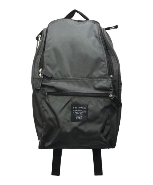 marimekko（マリメッコ）marimekko (マリメッコ) BUDDY リュック ダークグリーンの古着・服飾アイテム