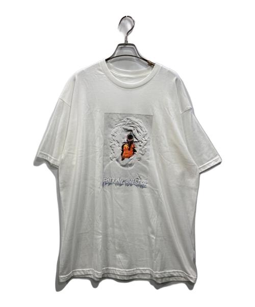 FUCKING AWESOME（ファッキンオーサム）Fucking Awesome (ファッキンオーサム) DILL BREAKTHROUGH TEE ホワイト サイズ:XLの古着・服飾アイテム