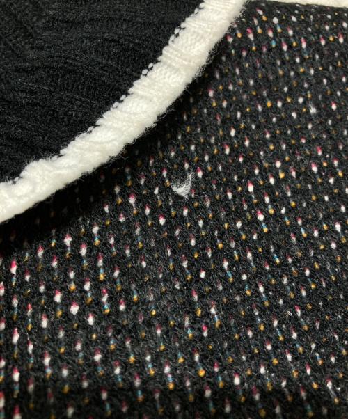 Atmospink（アトモスピンク）atmospink (アトモスピンク) コラボニットジャケット ブラック サイズ:Free 未使用品の古着・服飾アイテム