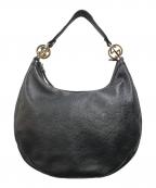 GUCCIグッチ）の古着「GGツインズワンショルダーバッグ」｜ブラック