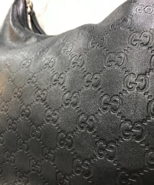 GUCCI（グッチ）GUCCI (グッチ) GGツインズワンショルダーバッグ ブラックの古着・服飾アイテム