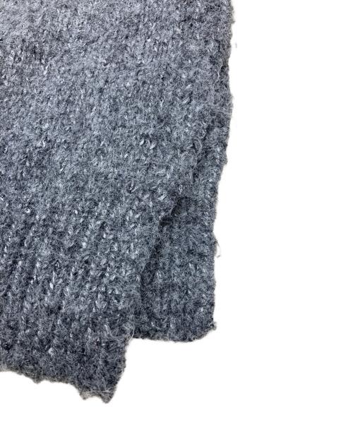 stola.（ストラ）stola. (ストラ) ヘアリースパンコールニットチュニック グレー サイズ:Freeの古着・服飾アイテム