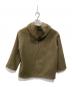 DANTON (ダントン) ZIP HOODED JACKET カーキ サイズ:SIZE38：6000円