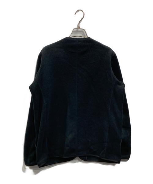 DANTON（ダントン）DANTON (ダントン) ノーカラーフリースジャケット ブラック サイズ:40の古着・服飾アイテム