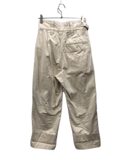 MHL（エムエイチエル）MHL (エムエイチエル) グルカパンツ アイボリー サイズ:１の古着・服飾アイテム