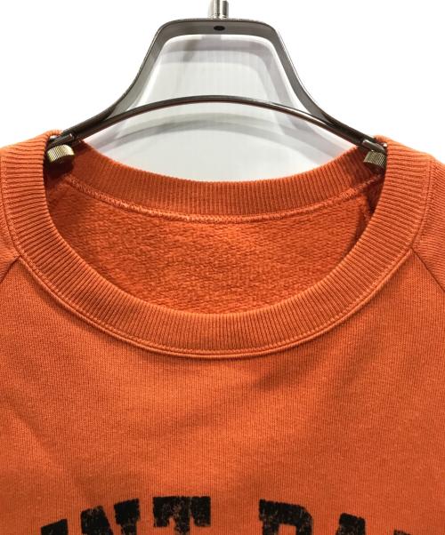 Spick and Span（スピック＆スパン）Spick and Span (スピックアンドスパン) RIKA ABE フロッキープリントスウェット オレンジ サイズ:Fの古着・服飾アイテム