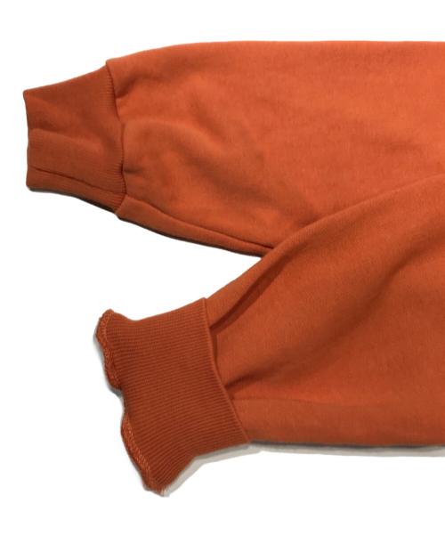 Spick and Span（スピック＆スパン）Spick and Span (スピックアンドスパン) RIKA ABE フロッキープリントスウェット オレンジ サイズ:Fの古着・服飾アイテム