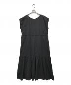 SLOWスロウ）の古着「エンブロイダリーレース ワンピース」｜ブラック