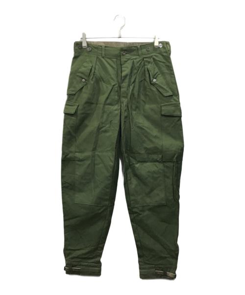 Swedish Army（スウェーデン軍）Swedish Army (スウェーデン軍) M-59カーゴパンツ カーキ サイズ:c50の古着・服飾アイテム