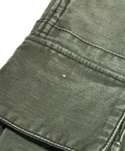 REMI RELIEF（レミレリーフ）REMI RELIEF (レミレリーフ) 落書きカーゴパンツ カーキ サイズ:Lの古着・服飾アイテム