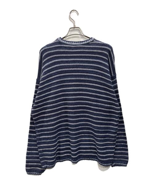BROOKS BROTHERS（ブルックスブラザーズ）BROOKS BROTHERS (ブルックスブラザーズ) ボーダーニット ネイビー サイズ:Lの古着・服飾アイテム