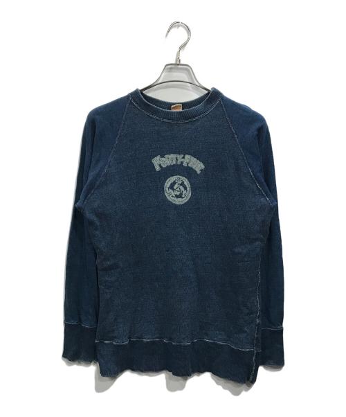 45R（フォーティファイブ・アール）45R (フォーティファイブ・アール) インディゴ染スウェット インディゴ サイズ:３の古着・服飾アイテム