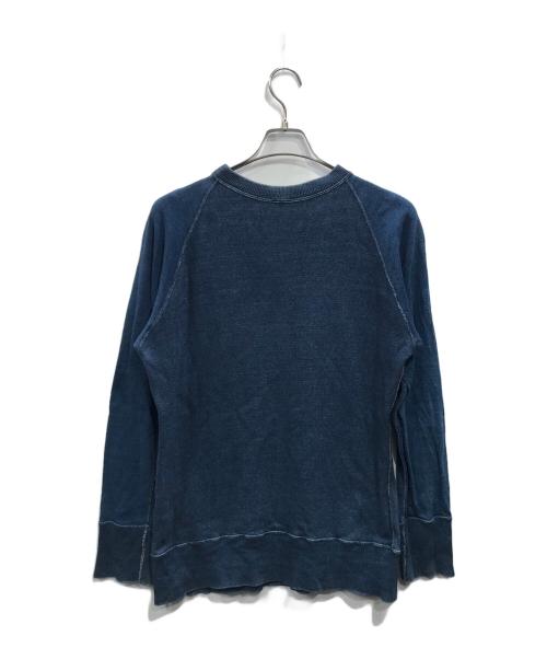 45R（フォーティファイブ・アール）45R (フォーティファイブ・アール) インディゴ染スウェット インディゴ サイズ:３の古着・服飾アイテム