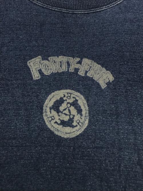 45R（フォーティファイブ・アール）45R (フォーティファイブ・アール) インディゴ染スウェット インディゴ サイズ:３の古着・服飾アイテム