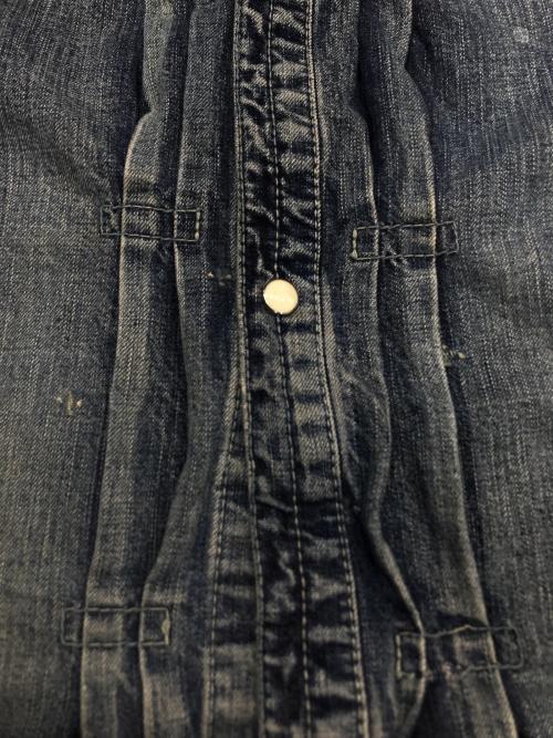 NEIGHBORHOOD（ネイバーフッド）NEIGHBORHOOD (ネイバーフッド) SAVAGE.WESTERN/C-SHIRT.LS ブルー サイズ:XLの古着・服飾アイテム