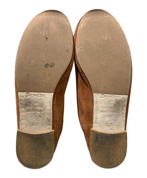 repetto（レペット）repetto (レペット) フラットシューズ ブラウン サイズ:40の古着・服飾アイテム