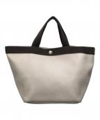 Herve Chapelierエルベシャプリエ）の古着「リュクス舟型トートM」｜マスティック×モカ