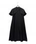 ENFOLD (エンフォルド) ケープウェーブドレス ブラック サイズ:S：22000円