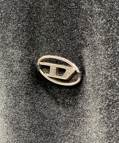 DIESEL（ディーゼル）DIESEL (ディーゼル) ベロアカットソー ブラック サイズ:Sの古着・服飾アイテム