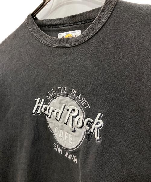 Hard Rock cafe（ハードロックカフェ）Hard Rock cafe (ハードロックカフェ) ヴィンテージスウェット チャコールグレー サイズ:XLの古着・服飾アイテム