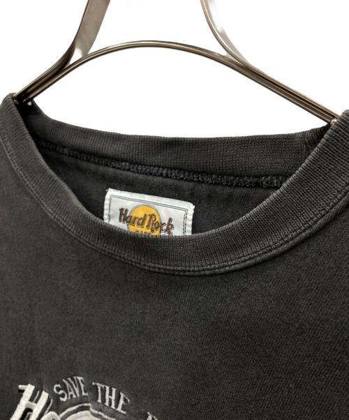 Hard Rock cafe（ハードロックカフェ）Hard Rock cafe (ハードロックカフェ) ヴィンテージスウェット チャコールグレー サイズ:XLの古着・服飾アイテム