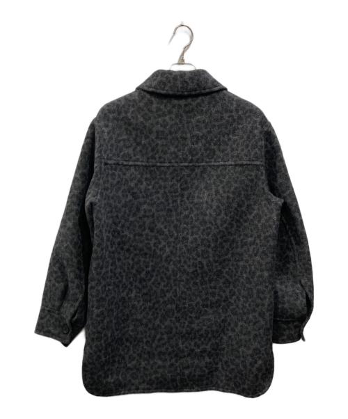 MICHAEL KORS（マイケル・コース）MICHAEL KORS (マイケル・コース) レオパード柄ジャケット グレー サイズ:XSの古着・服飾アイテム