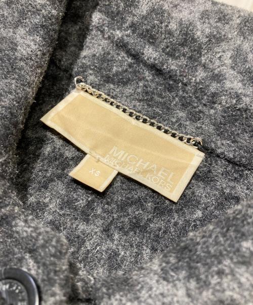 MICHAEL KORS（マイケル・コース）MICHAEL KORS (マイケル・コース) レオパード柄ジャケット グレー サイズ:XSの古着・服飾アイテム