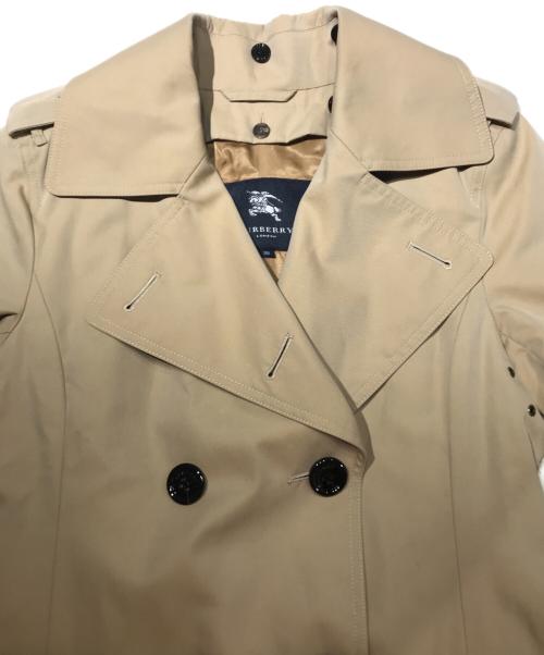BURBERRY LONDON（バーバリーロンドン）BURBERRY LONDON (バーバリーロンドン) フォックスファー付3WAYトレンチコート ベージュ サイズ:38の古着・服飾アイテム