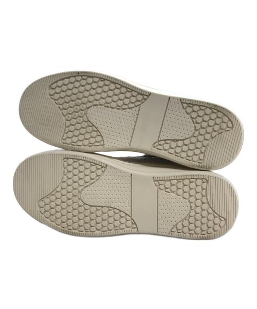 MSGM（エムエスジーエム）MSGM (エムエスジーエム) ハイカットスニーカー ベージュ サイズ:40の古着・服飾アイテム