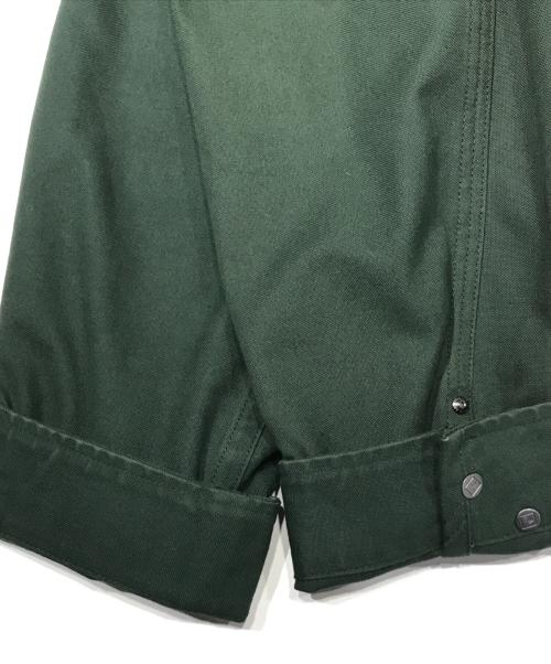 dunhill（ダンヒル）dunhill (ダンヒル) ジップジャケット グリーン サイズ:165/84Aの古着・服飾アイテム