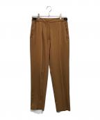 MM6 Maison Margielaエムエムシックスメゾンマルジェラ）の古着「トラウザーパンツ」｜ブラウン