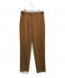 MM6 Maison Margiela（エムエムシックス メゾンマルジェラ）の古着「トラウザーパンツ」｜ブラウン