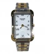 HERMESエルメス）の古着「クロアジュール リストウォッチ」｜ホワイト