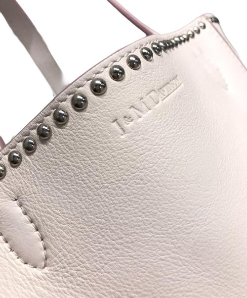 J&M DAVIDSON（ジェイ＆エム デヴィッドソン）J&M DAVIDSON (ジェイ＆エム デヴィッドソン) BELLE MINI WITH STUDS Bag ピンクの古着・服飾アイテム