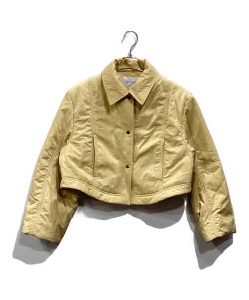 Adam et Rope（アダム エ ロペ）Adam et Rope (アダム エ ロペ) ショートパディングジャケット ベージュ サイズ:Fの古着・服飾アイテム