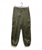 PAUL BOYEポールボワイエ）の古着「カーゴパンツ」｜オリーブ