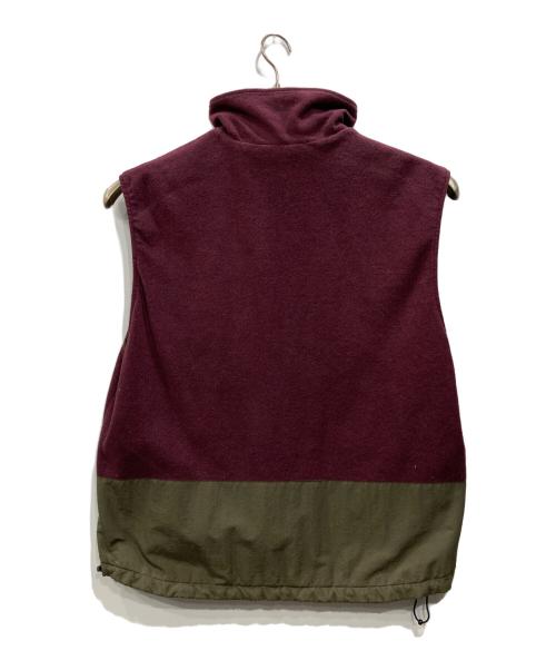 Columbia（コロンビア）Columbia (コロンビア) リバーシブルベスト パープル×カーキ サイズ:不明の古着・服飾アイテム