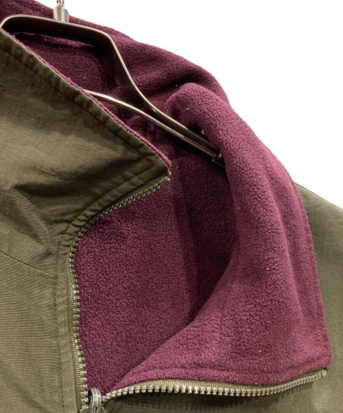 Columbia（コロンビア）Columbia (コロンビア) リバーシブルベスト パープル×カーキ サイズ:不明の古着・服飾アイテム