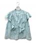ANAYI（アナイ）の古着「フリルブラウス」｜ブルー