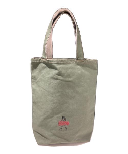 Hysteric Glamour（ヒステリックグラマー）Hysteric Glamour (ヒステリックグラマー) VIXEN LINE刺繍ミニトート グリーンの古着・服飾アイテム