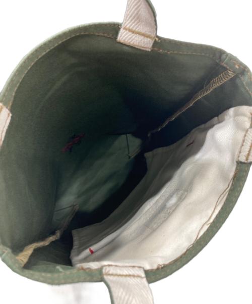 Hysteric Glamour（ヒステリックグラマー）Hysteric Glamour (ヒステリックグラマー) VIXEN LINE刺繍ミニトート グリーンの古着・服飾アイテム