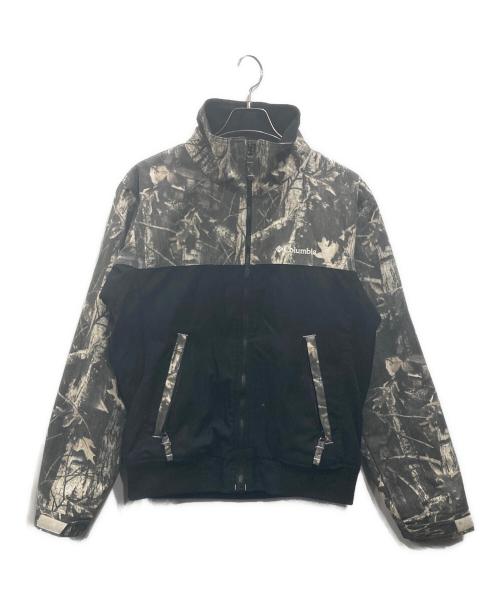 Columbia（コロンビア）Columbia (コロンビア) ツリーカモ フリースジャケット グレー サイズ:Mの古着・服飾アイテム