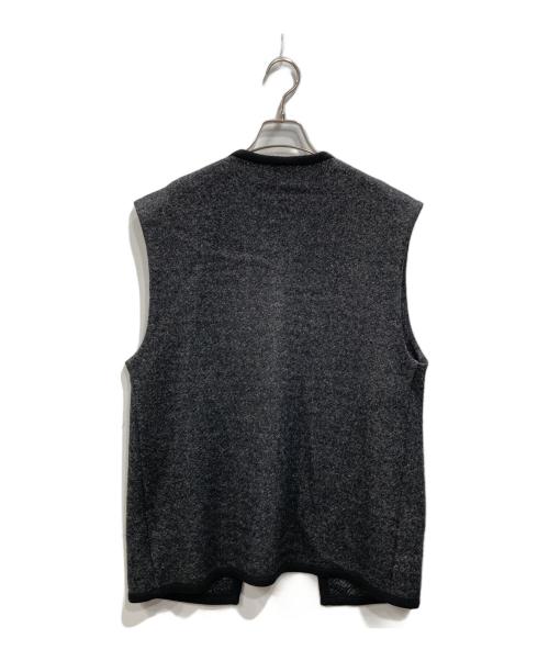 DES PRES（デ プレ）DES PRES (デ プレ) ヘリンボーンバック フロントオープンジレ グレー サイズ:Ｓの古着・服飾アイテム