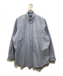 POLO RALPH LAUREN（ポロ・ラルフローレン）の古着「ボタンダウンシャツ」｜ブルー