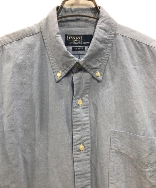 POLO RALPH LAUREN（ポロ・ラルフローレン）POLO RALPH LAUREN (ポロ・ラルフローレン) ボタンダウンシャツ ブルー サイズ:Lの古着・服飾アイテム