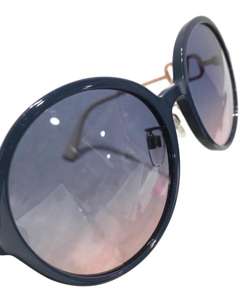 VALENTINO（ヴァレンティノ）VALENTINO (ヴァレンティノ) サングラス ネイビー×ピンクベージュ サイズ:57□19 140の古着・服飾アイテム