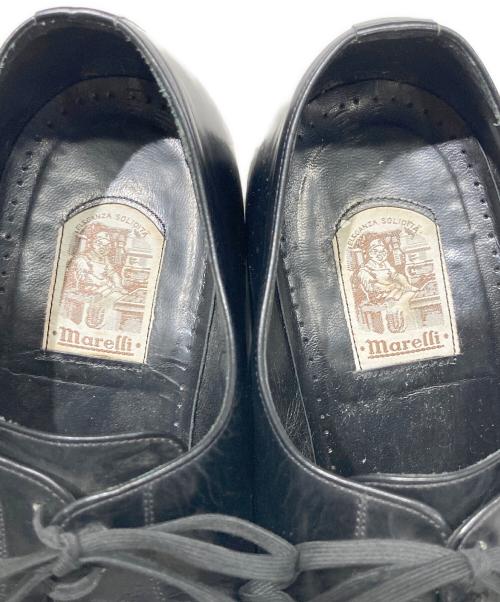 MARELLI（マレリ）MARELLI (マレリ) ストレートチップシューズ ブラック サイズ:24 1/2の古着・服飾アイテム