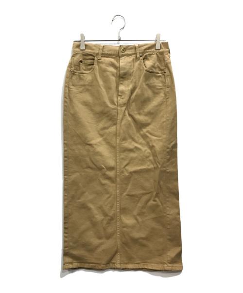 IENA（イエナ）IENA (イエナ) ガーメントダイ スカート ブラウン サイズ:36の古着・服飾アイテム