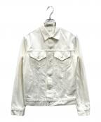 MADISON BLUEマディソンブルー）の古着「デニムジャケット」｜ホワイト