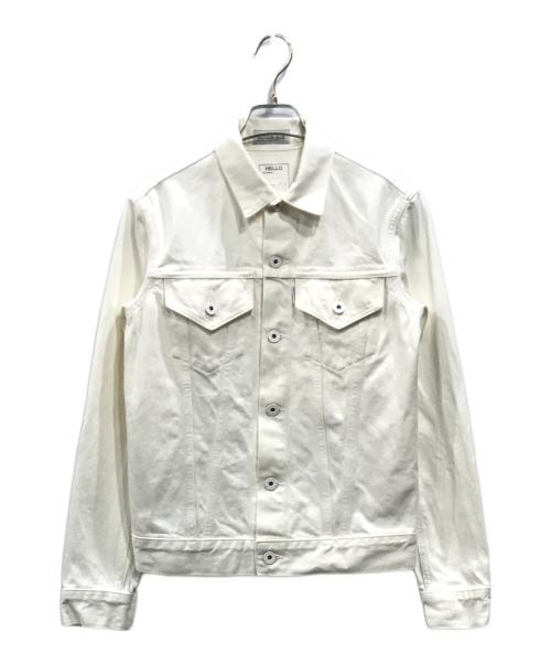 MADISON BLUE（マディソンブルー）MADISON BLUE (マディソンブルー) デニムジャケット ホワイト サイズ:01の古着・服飾アイテム